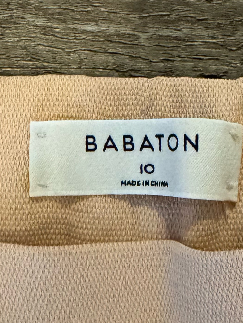 Babaton Conan Pant Blush Pink Nude Size 10 - Picture 4 of 4